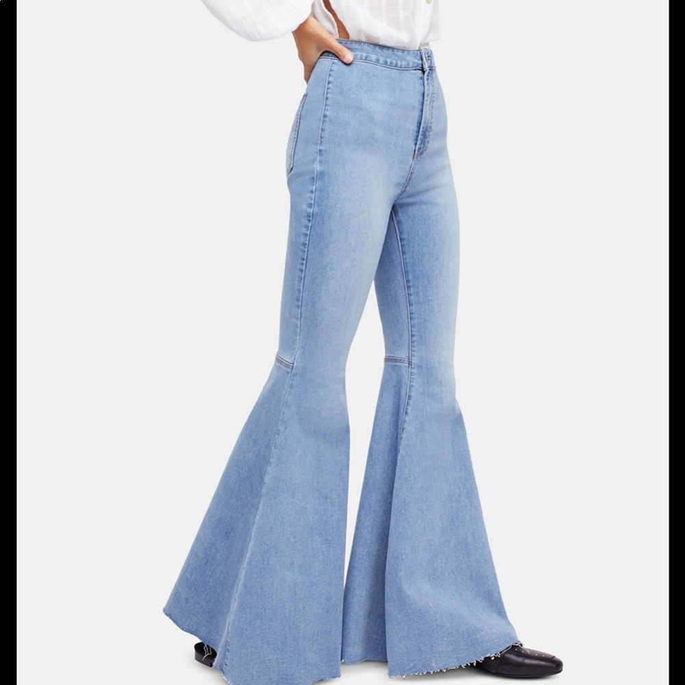 Free People Float On Flare Jeans